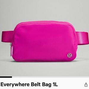 NWT Lululemon belt bag - Sonic Pink 💗